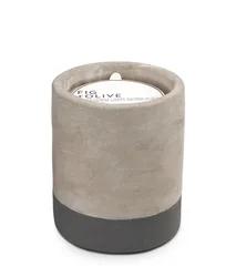 Custom design cement cylinder candle holder concrete candle jar