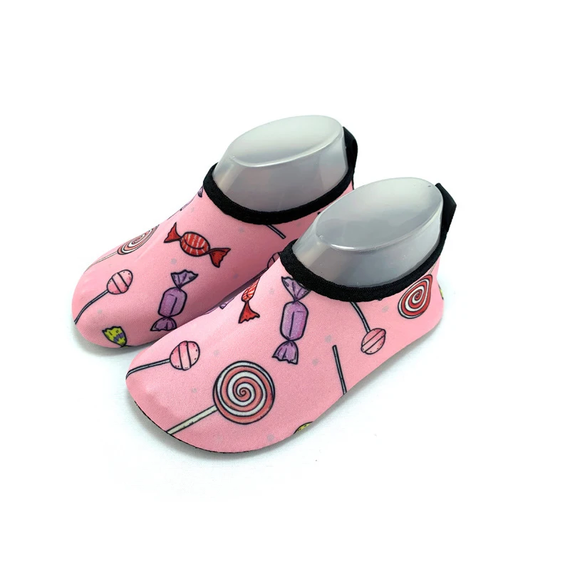 Kids Girls Boys Swim Water Shoes Quick Dry Non-Slip Water Skin Barefoot Sports Shoes cartoon Aqua Socks for Beach Outdoor Sports