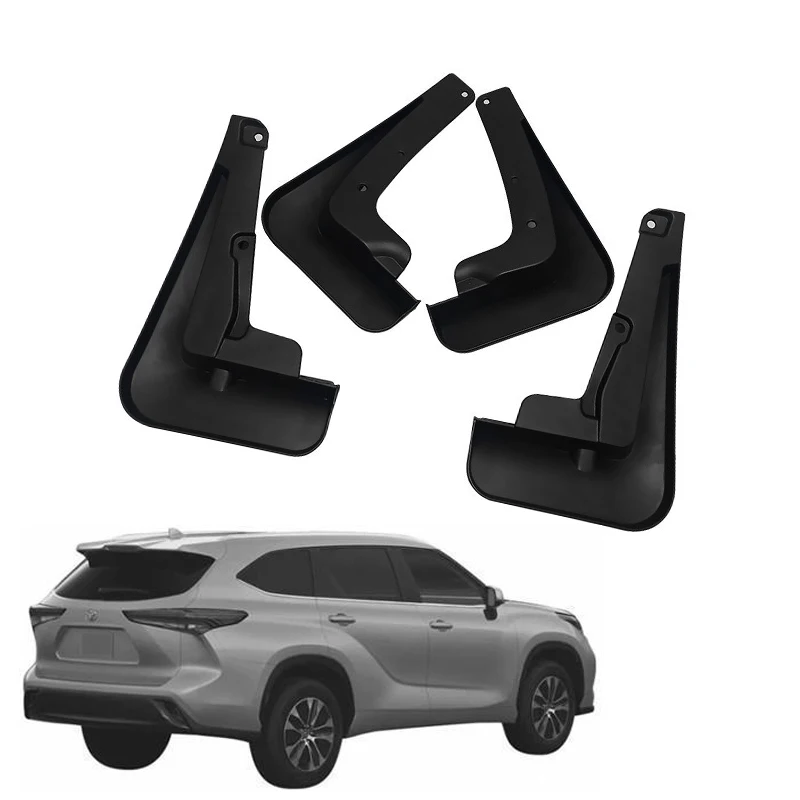 Accessories Part Fender Flares Mud Flap Guards For Toyota Highlander 2021