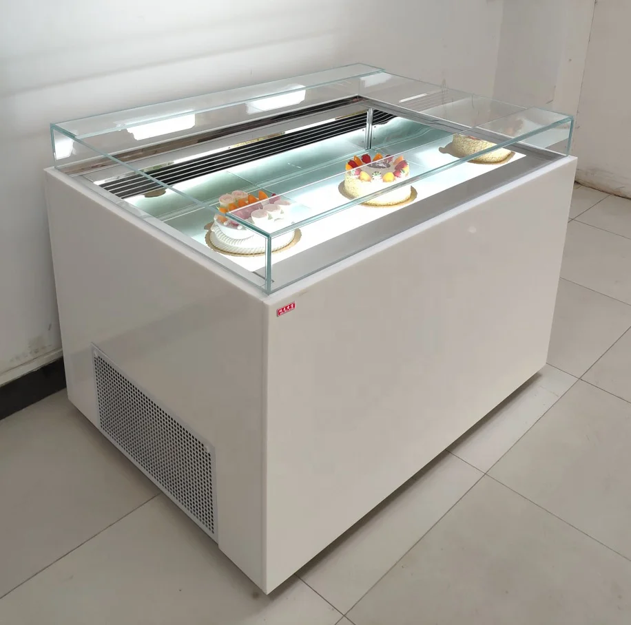 cake display fridge glass display cabinet cupcake  pastry cooling showcase glass jewelry display cabinet refrigerator freeze