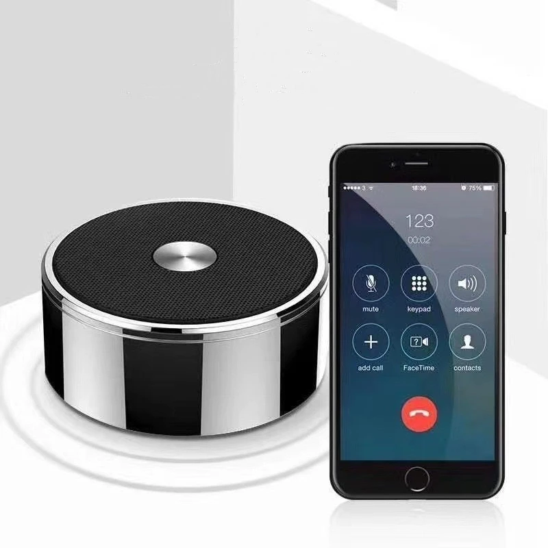2024 новый дизайн продвижение портативных Bluetooth колонки черный открытый портативный мини-динамик для бизнеса