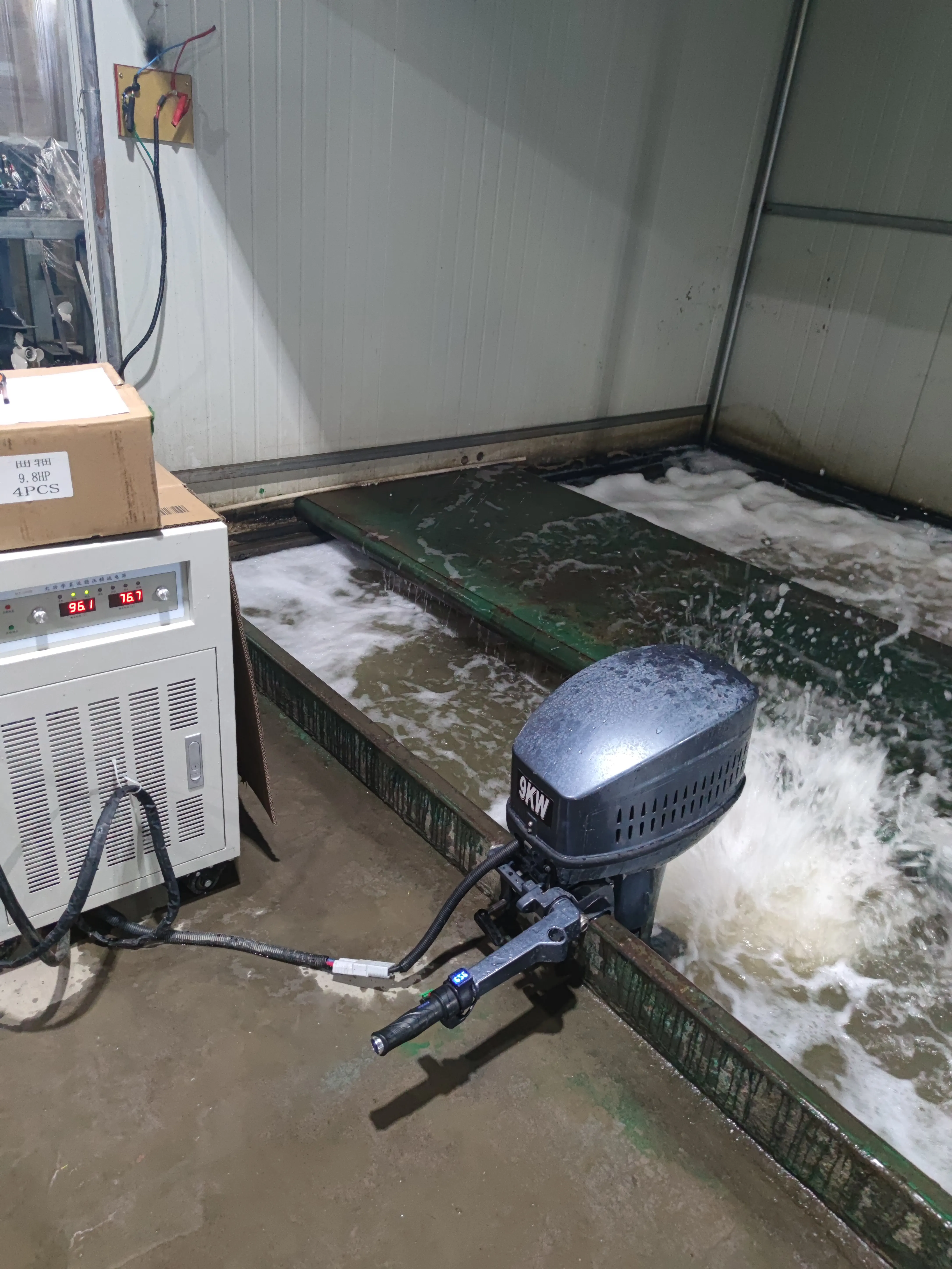 15HP 96V 9KW  electric outboard motors boat engines