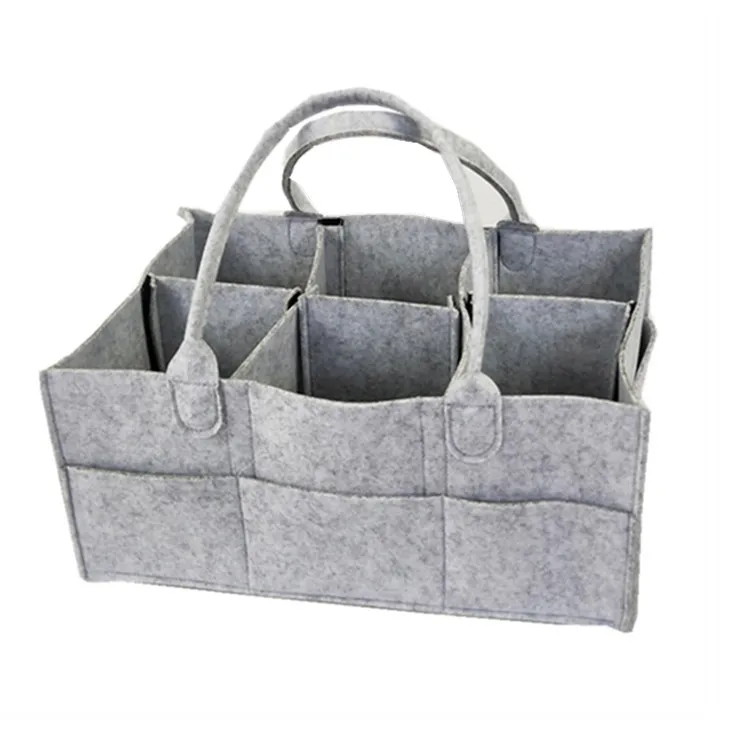
RTS Multifunction Storage Tote Baby Diaper Felt caddy bag organizer 