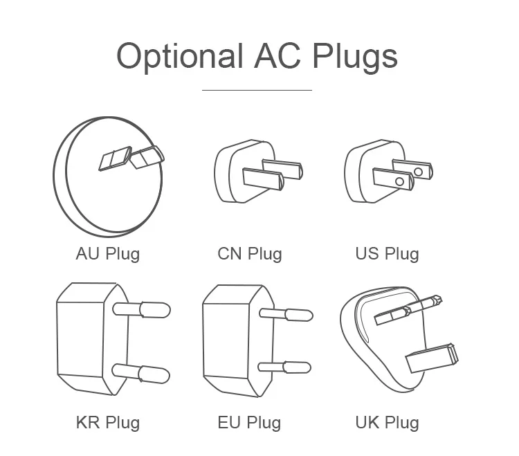 New arrival 110v 220v CE KC certificate ac to 12v dc power supply 12v 2a power adapter 24V 1A adaptor for humidifier