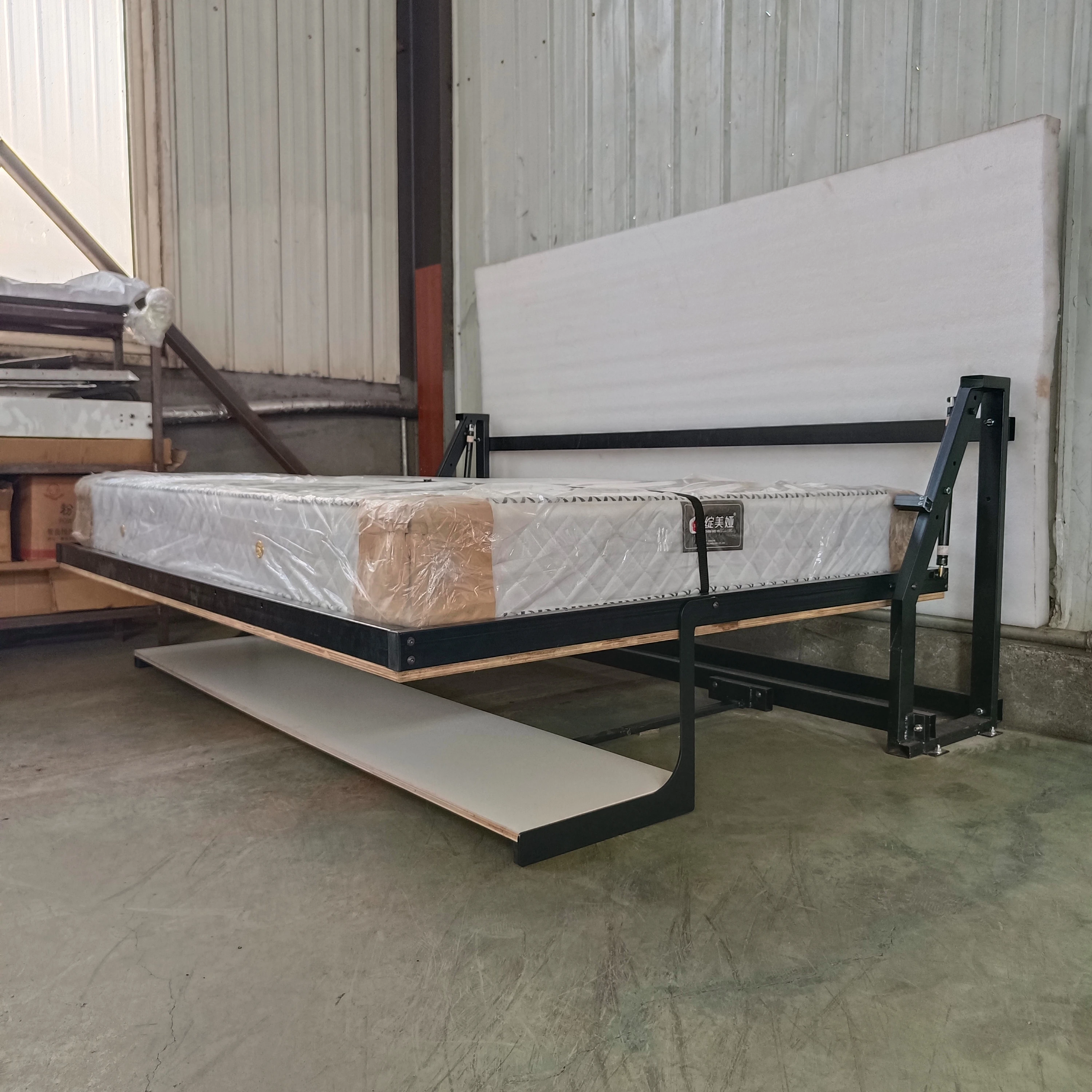 2023 New design Euro Space Saving  Folding up Wall Beds Hardware Kit with Gas piston