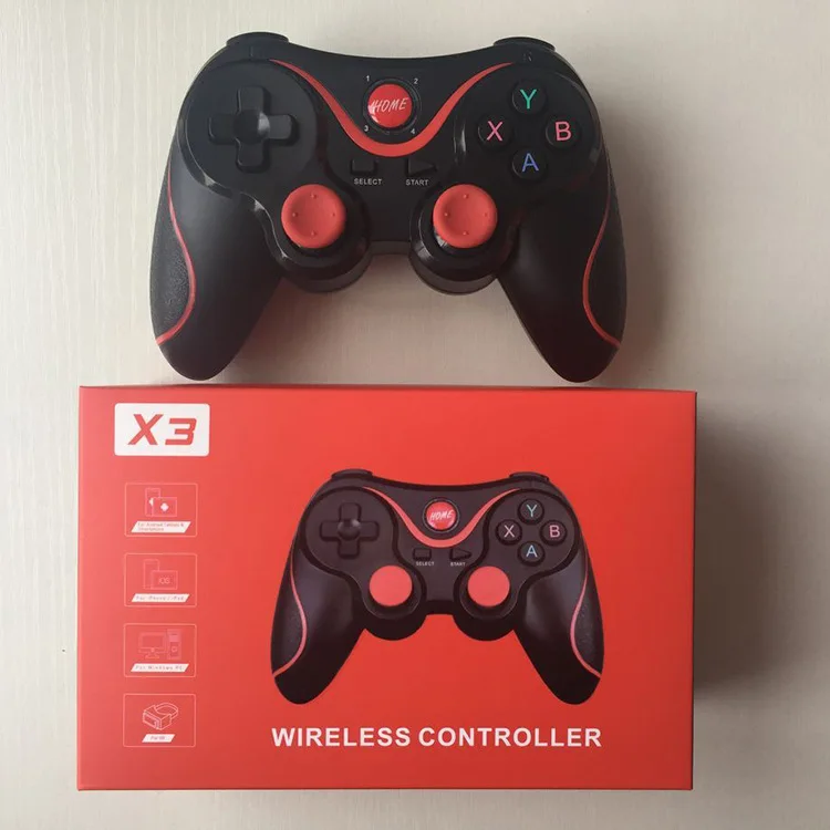 Беспроводной игровой пульт дистанционного управления X3 для телефона android ps4 pc мобильный джойстик