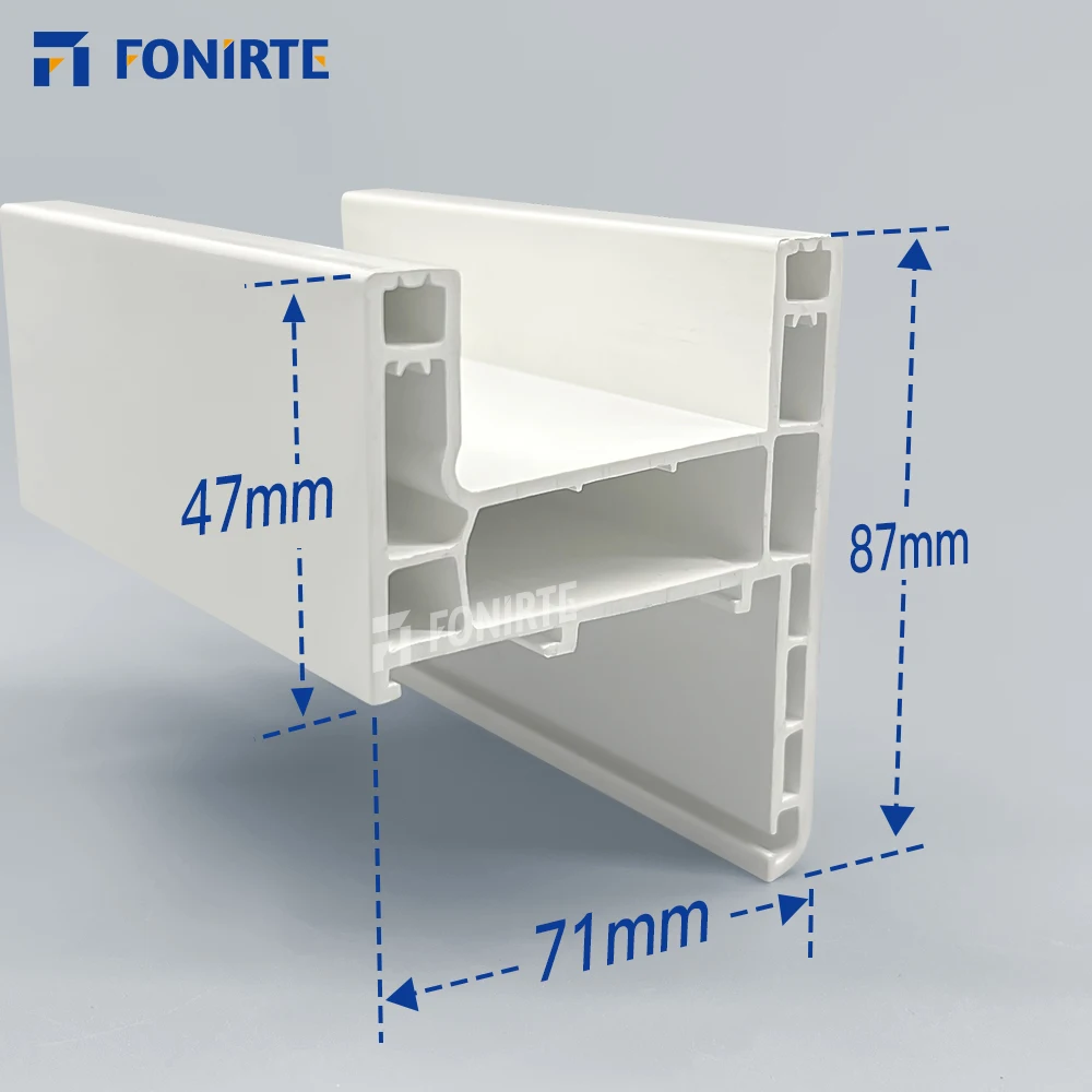 vinyl upvc profile for windows and doors
