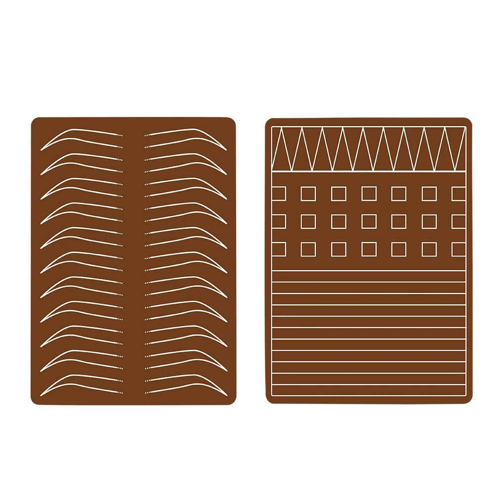 Двусторонняя силиконовая микроблейдинг для бровей от производителя, татуировка, кожа для практики перманентного макияжа, синтетическая кожа толщиной 1,5 мм