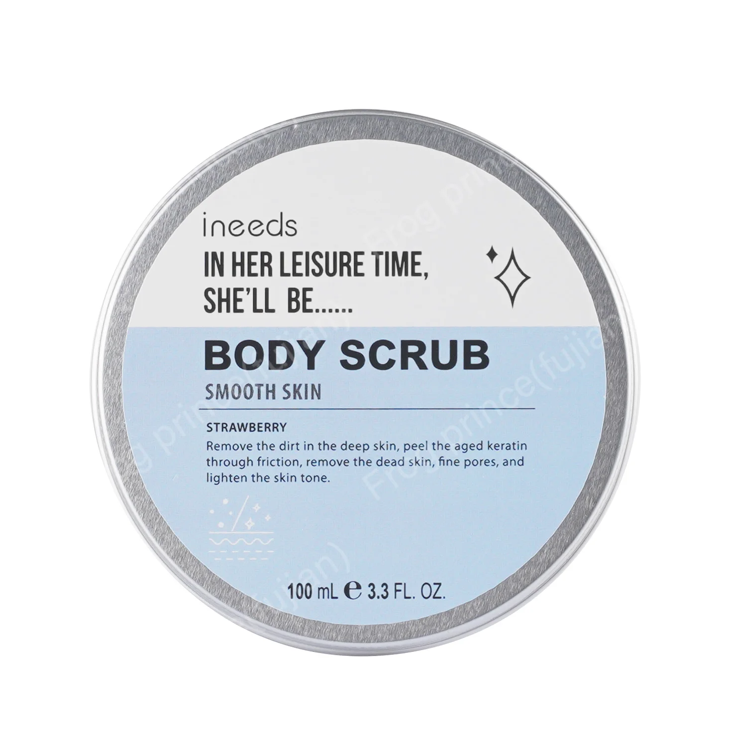 Customized Enviroment Eco-Friendly 260ml Deep Cleansing Clay Face Mask in Aluminum Bottle