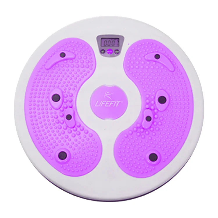 Slim Body Equipment-Foot-shaped Pedal Balance Board Digital Waist Disc Fitness Figure Trimmer Twist Board