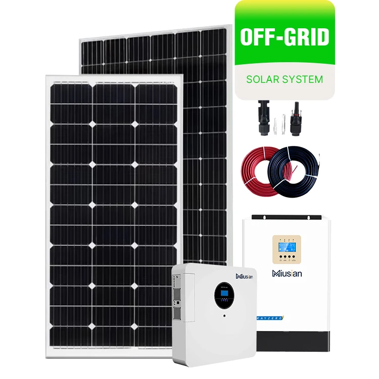 High Cost-Effective 5.5 Kw Complete Solar Power Complete Inverter Generator off Grid Solar Energy System