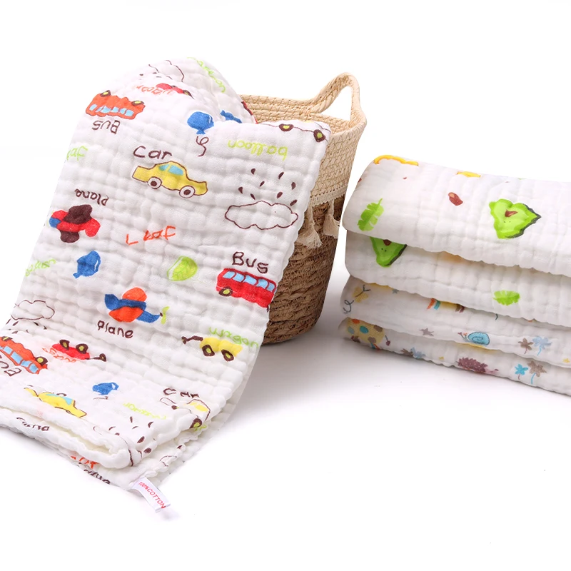 EASYMOM High Quality Cheap 100% Cotton Muslin Baby Blanket 6 Layers Newborn Hugging Quilt Baby Swaddle Wrap