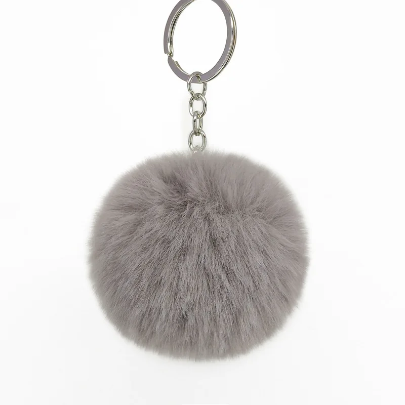 2024 Ins Pompom  Charm Keychain Key Holder Hair Ball Pom Pom  Purse Backpack Pendant Keyrings