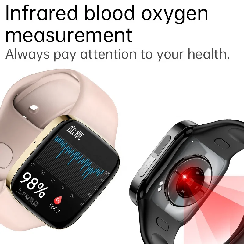 New JL08 Smart Watch with Calling ECG Body Temperature Heart Rate Blood Pressure Oxygen Waterproof Sports JL08 Smartwatch 2023