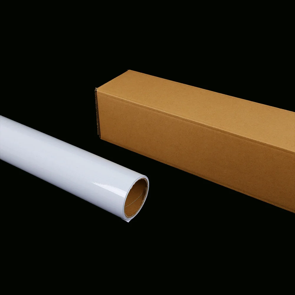 High Clear Transparent UV Resistance 70um Glossy Matte Cold Lamination PVC Film For Advertising