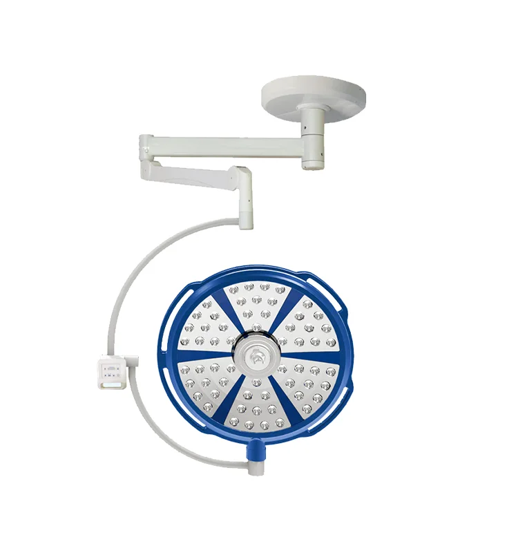 Single head 700mm ceiling medical LED shadowless operating lamp hospital surgical exam light price