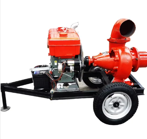 8-Inch Stainless Steel Diesel Water Pumping Machine High Pressure AC Motor Booster Centrifugal Suction Electric Power Irrigation