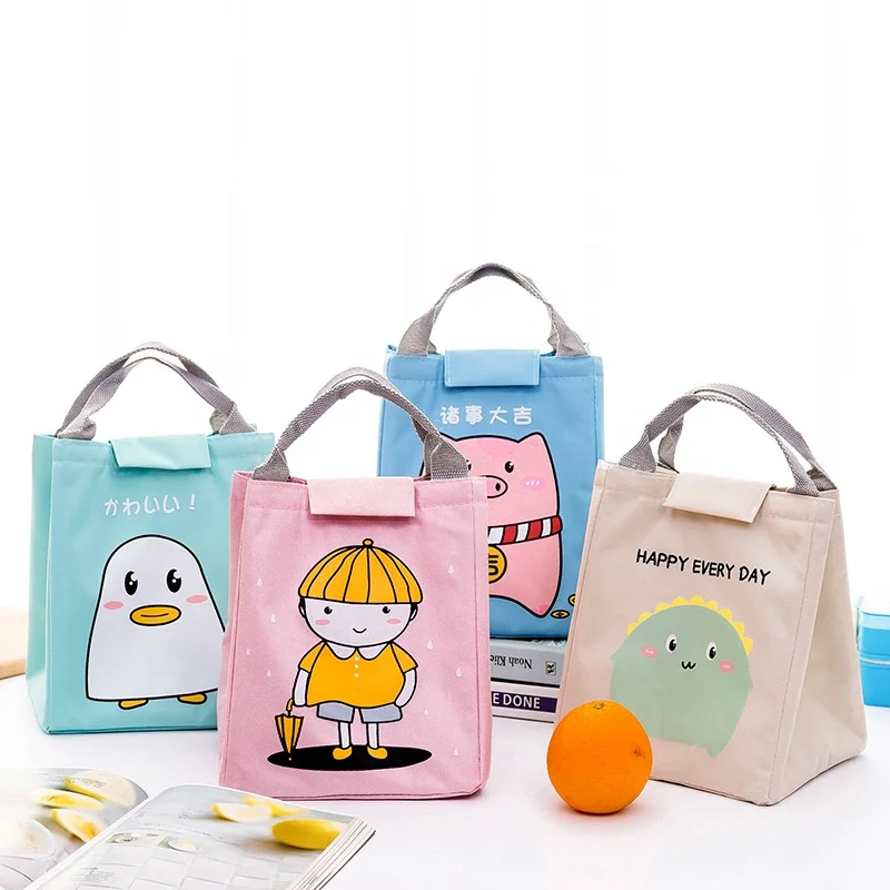 Style Insulated Washable Lunch Bag Best Quality Cute for Kids Animals Thermal Insulate Outdoor Food Customer Logo Accept OEM ODM