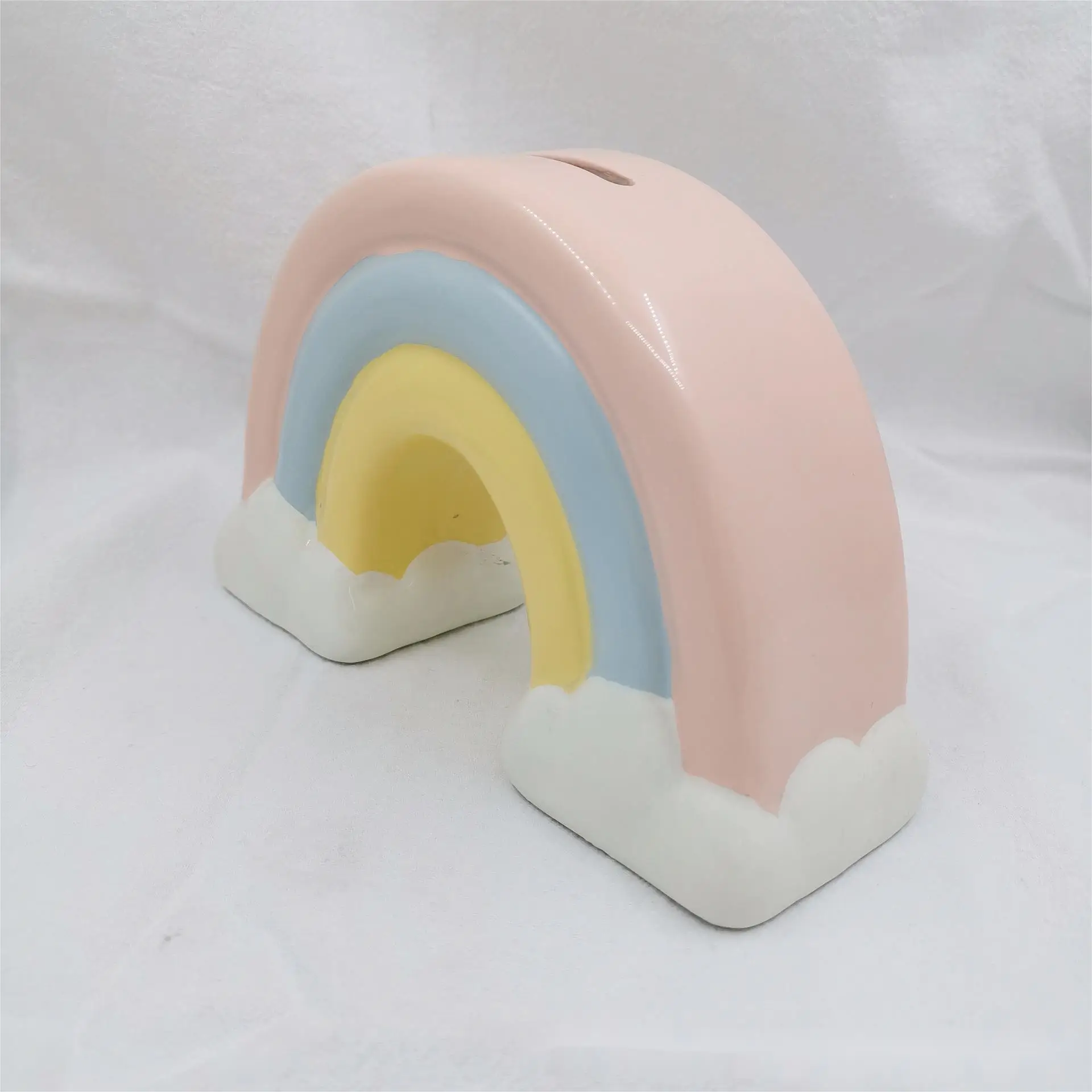 OEM Personalized Creative Birthday Gift Room Decoration Pink Crown Piggy Bank Saving Money Coin