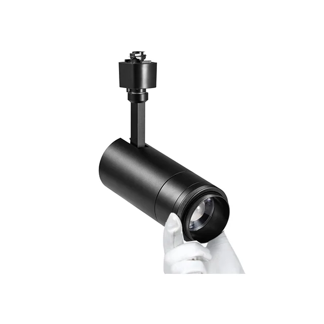 Leica A Zoom Sell Well Aluminum ETL CE UKCA SAA CRI90 CRI97 Black White 15W 20W 30W led cob track light For Art Gallery