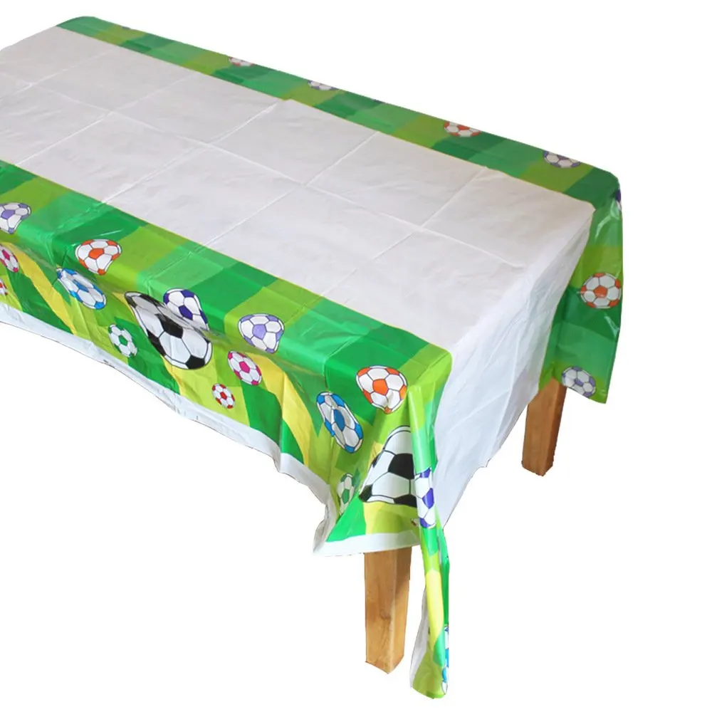 Heavy Duty Customized Printing  Table Cloth Wedding Disposable Fancy Tablecovers Party Birthday Tablecloth
