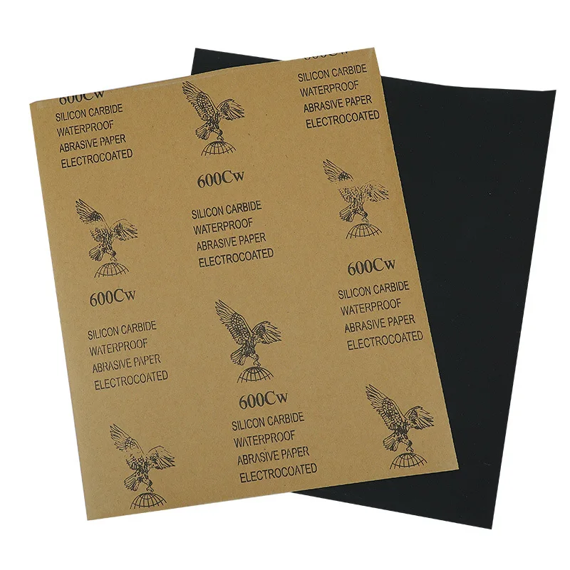 230*280MM Silicon Carbide Wet And Dry Sandpaper Eagle Brand Water Proof Sandpaper