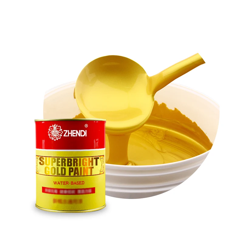 Красивая Золотая фольга, краска, горячая Золотая краска, Золотая краска