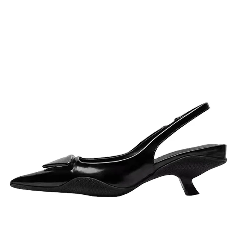 Brand Fashion Sexy Women Pumps Sandals Famous Summer Wedding Shoes Classic Thin Heels Elegant New Heels For Ladies Pointed Toe