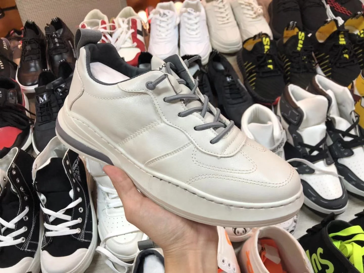 GZY factory clearance casual shoes men sneakers sports shoes for men low price stocklots shoes