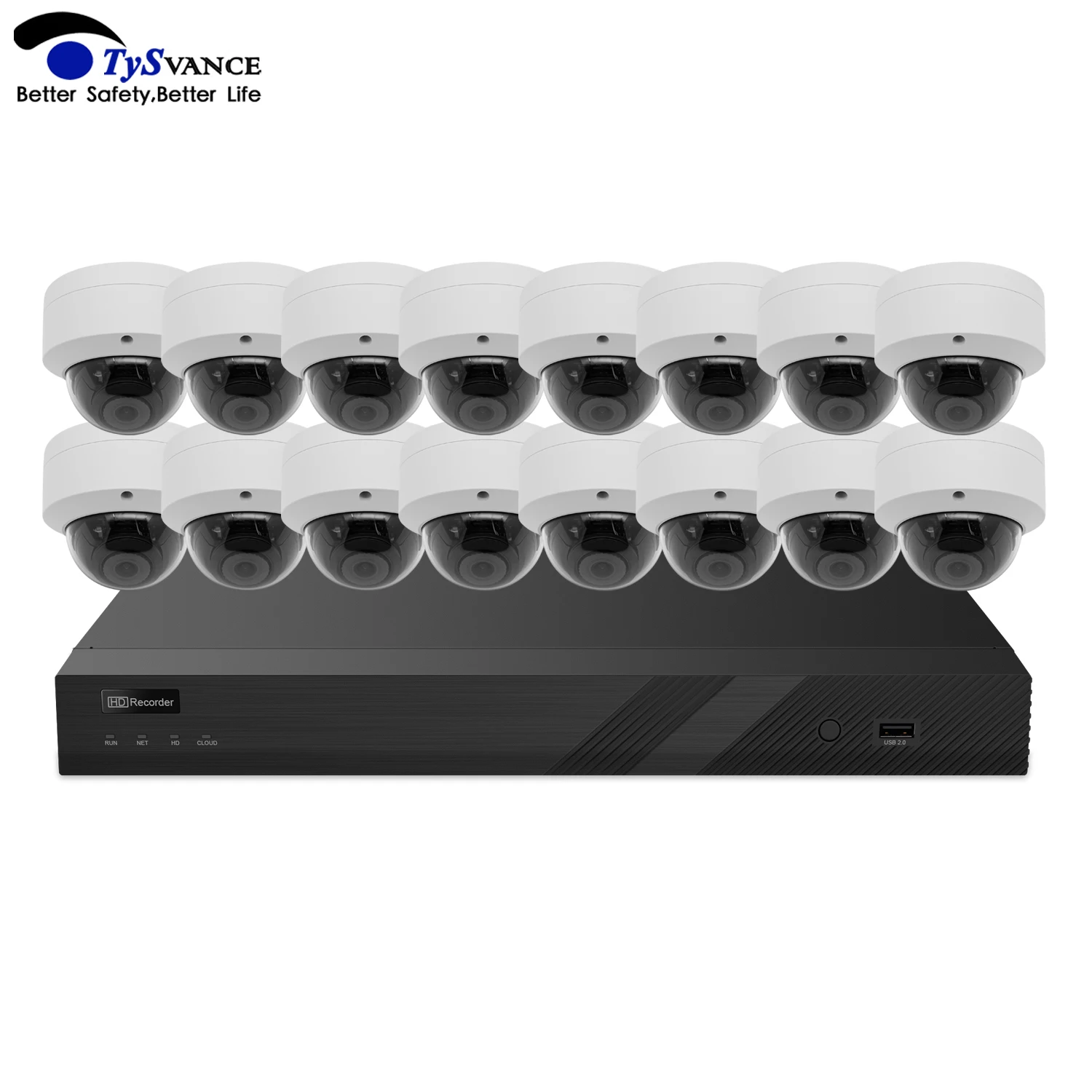 16CH 8MP Smart Dual Light IP POE Camera System Guard Viewer OEM Audio 8CH 4CH Security Turret Network Camera CCTV 4K NVR Kit