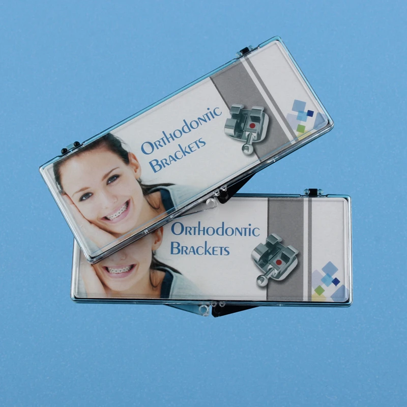 Factory Orthodontic MIM MBT 0.018 Mini Orthodontic Metal Brackets with 6&7 Buccal Tubes
