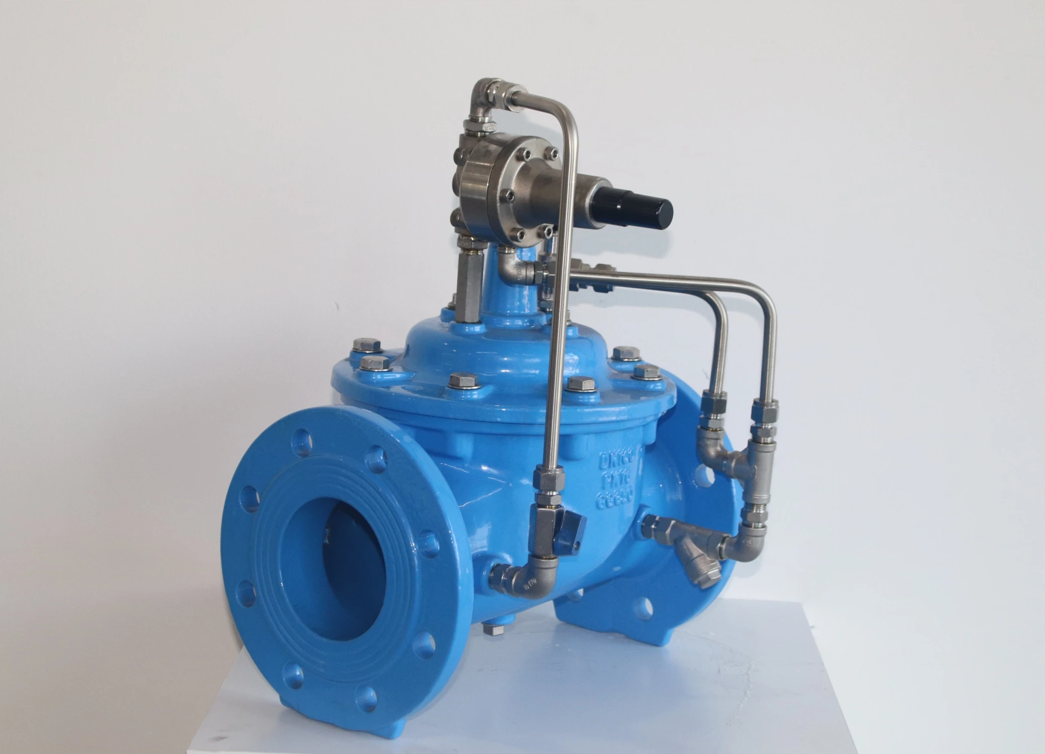 Ductile iron Cast iron Water PN16 DN300 Hydraulic Control Valve Pressure Reduce Valve