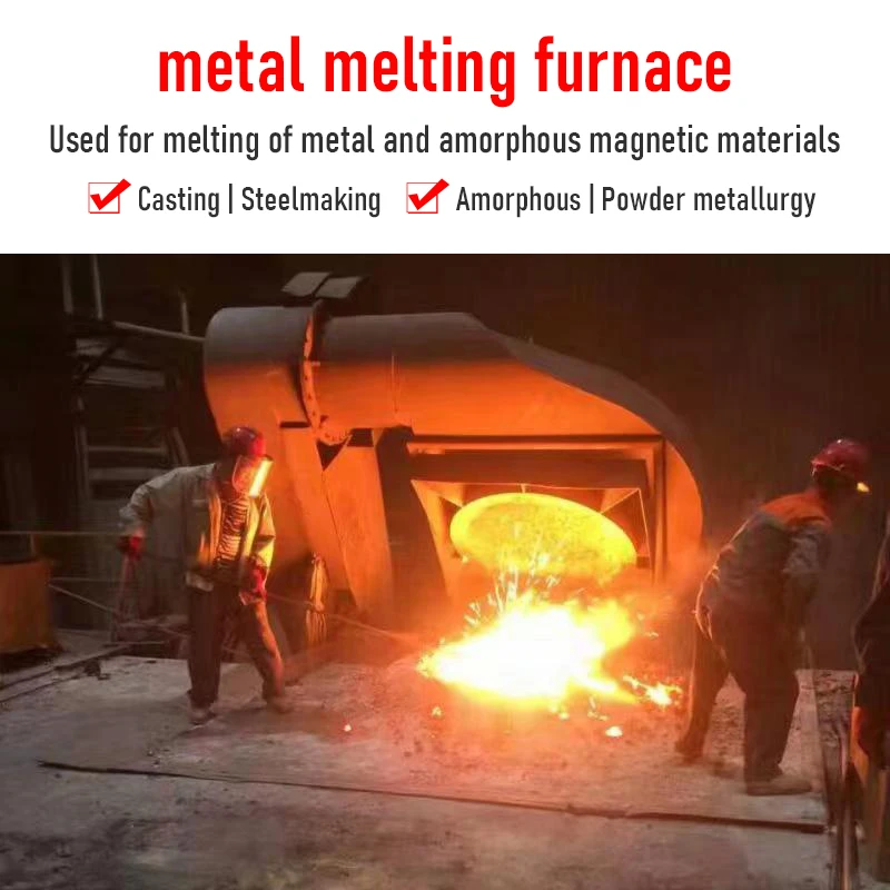 Melting Furnace,Mainly Used for Metal Casting and Steel Smelting Industry.Efficient Engergy Saving.Melting Furnace Induction