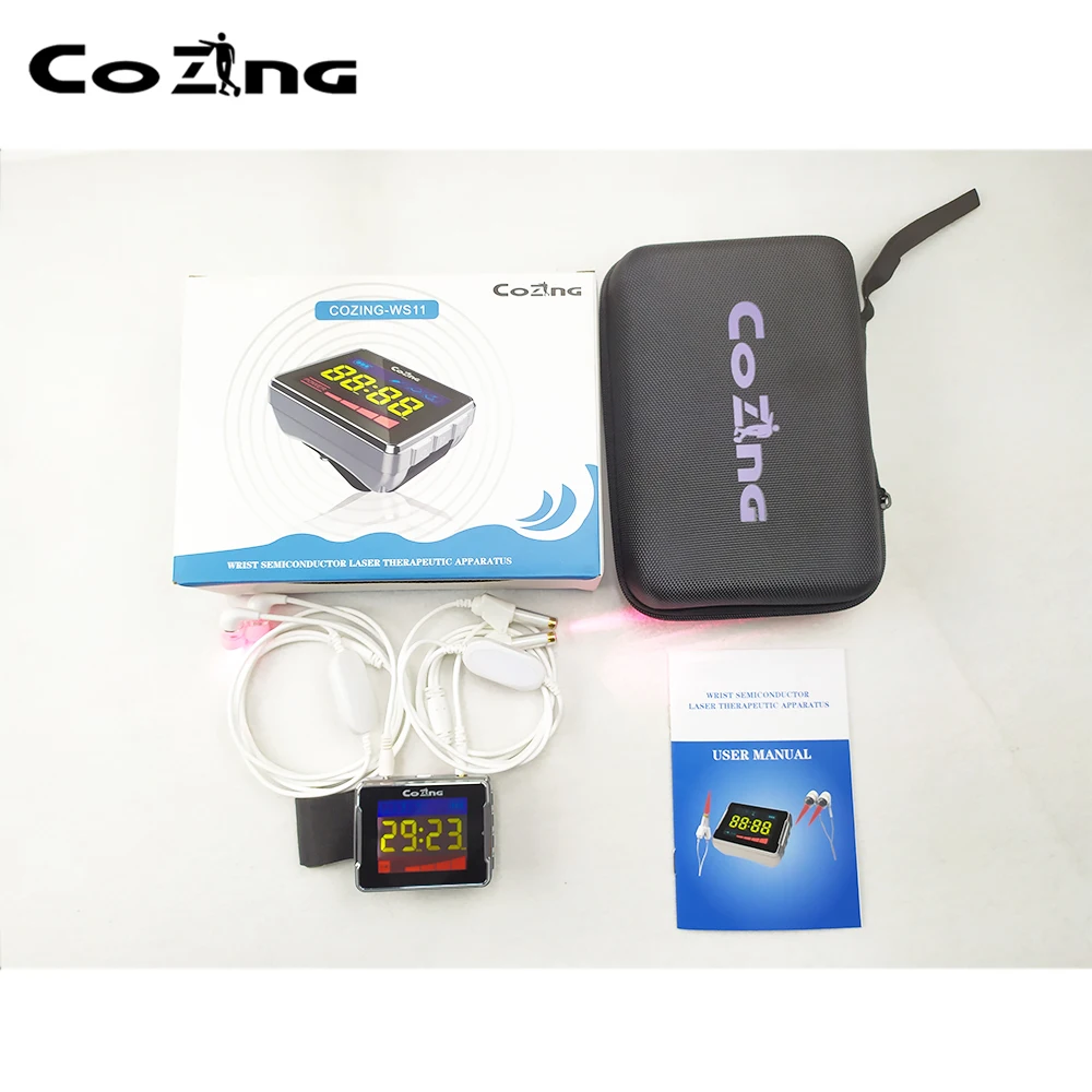 Dropshipping Health Care Products Distributors Wanted  Photobiomodilation  Red Light Therapy Medical Laser Watch For Diabetes