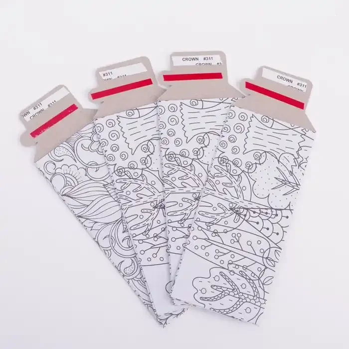 Custom Paper Envelope Rainbow Blank Single Panel Cards And Colored Envelopes Invoice Business Envelope Suitable For Office