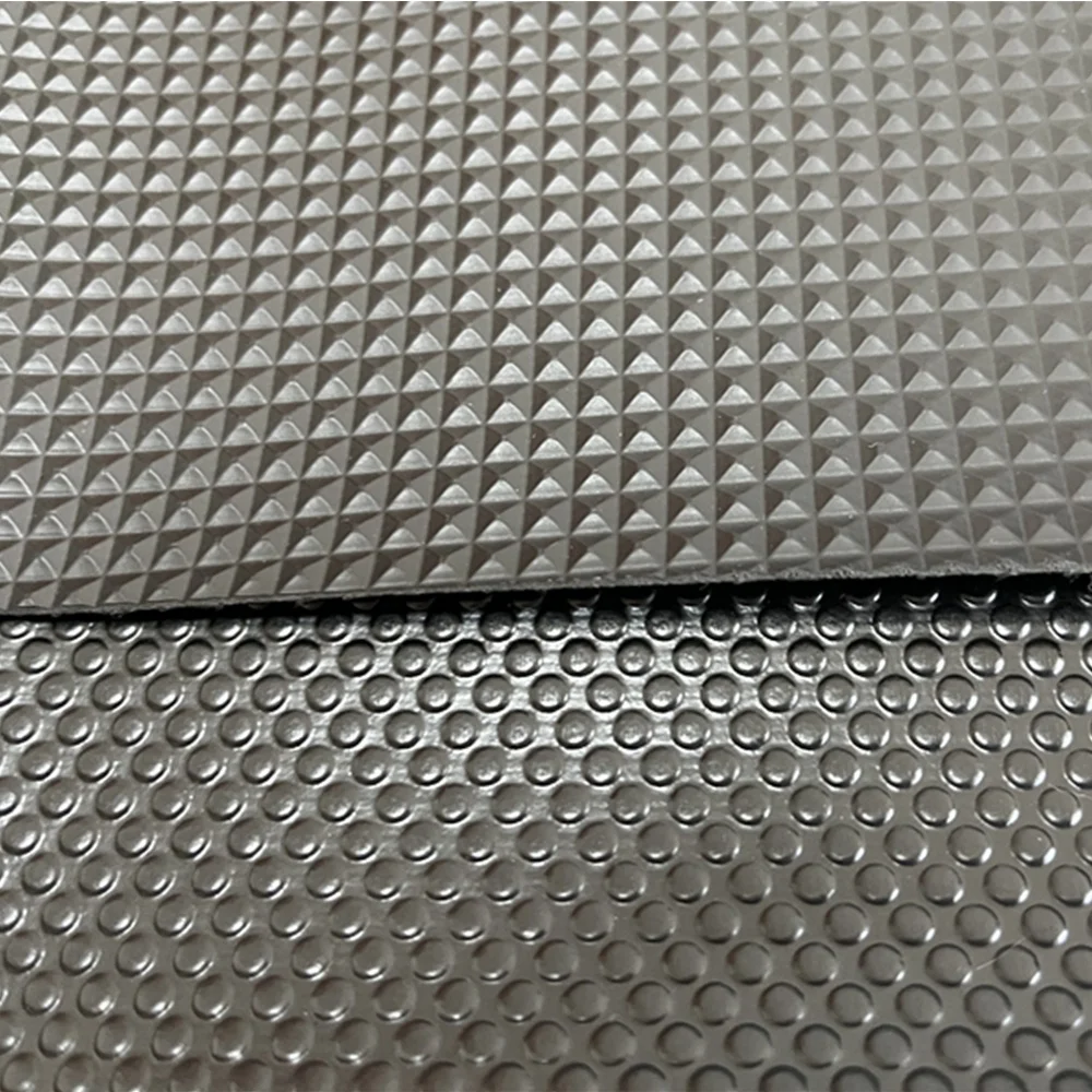 Waterproof Carbon Fiber Fabric Synthetic Polka-dot Pvc Leather Cloth Material Fabric For Working Gloves