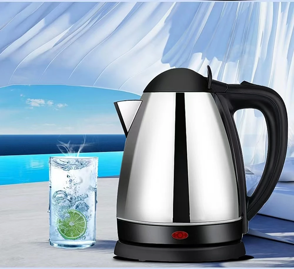 Factory direct sales of 2L household appliances stainless steel electric kettle