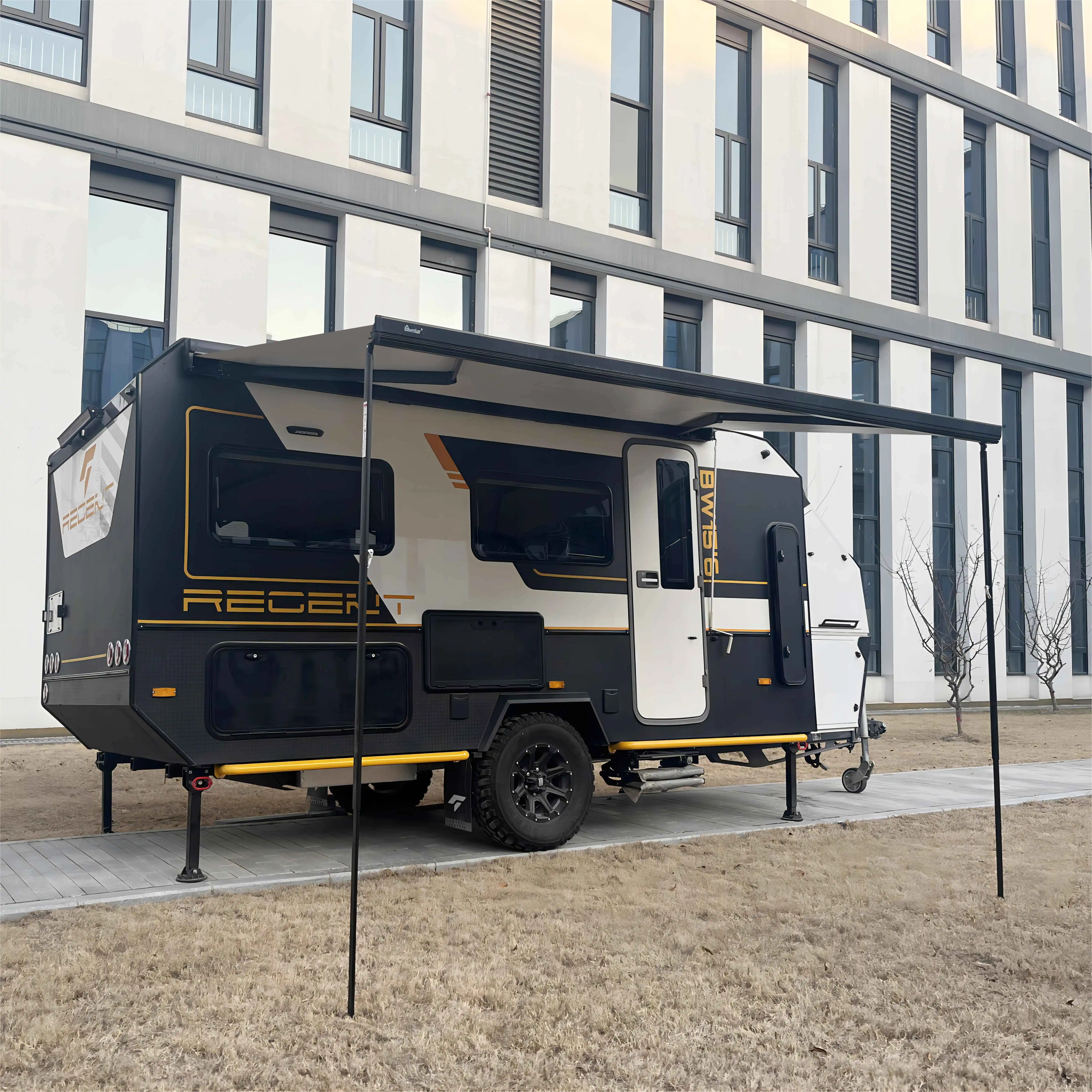 Awnlux awning caravan for sun canopy camper van awning motorhom rv camper fabric sun shade outdoor car