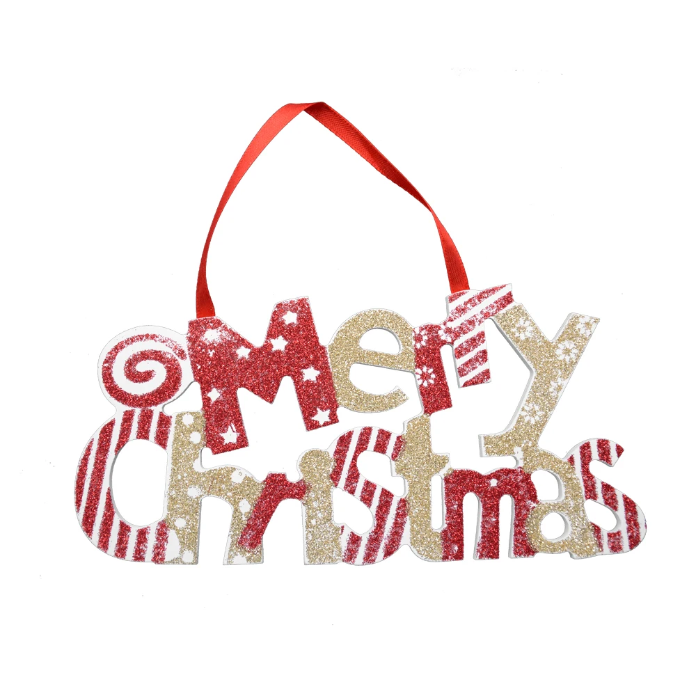 Wholesale Seasonal Party Gift Merry Christmas Home Decoration Christmas Hanging Christmas Tree Ornament Plaque