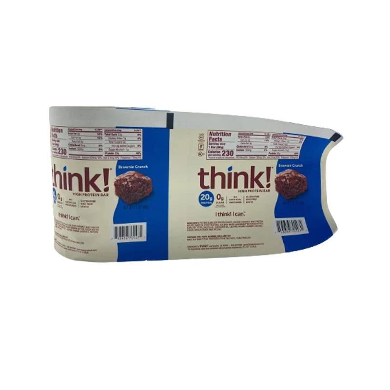 hot Excellent Quality Cold Sealing Packing Roll Film chocolate/Candy Bar Plastic Package Rolls Stock