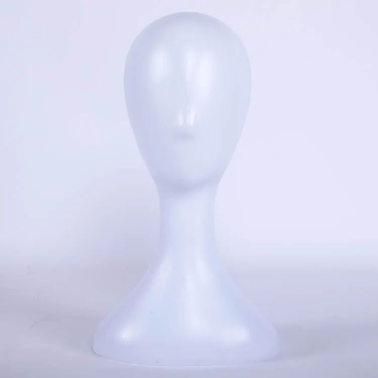 2024 Wholesale Cheap White Black Model Mannequin Female Cheap Plastic Hair Mannequin Head Stand for Wig Display