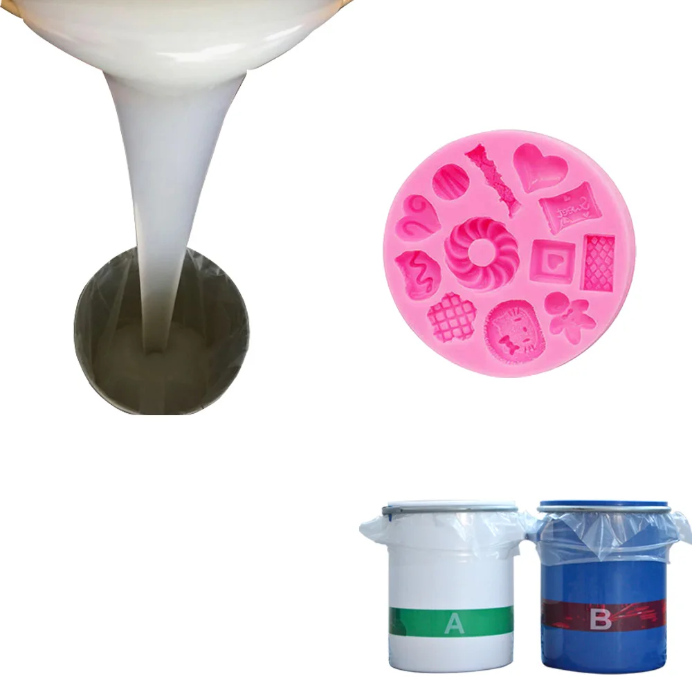 2022 Factory Direct Platinum Cured Hardness 30 Shore A RTV2 Silicone For Chocolate Mold