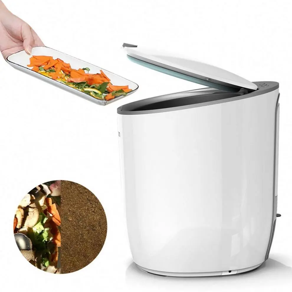 New technology smart garbage machine to make organic fertilizer from compost