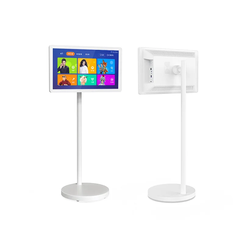 32 Inch Portable All-In-One Smart TV 1080p LCD Display with Touch Screen Home Conference Education Smart Rotating Screen Tv