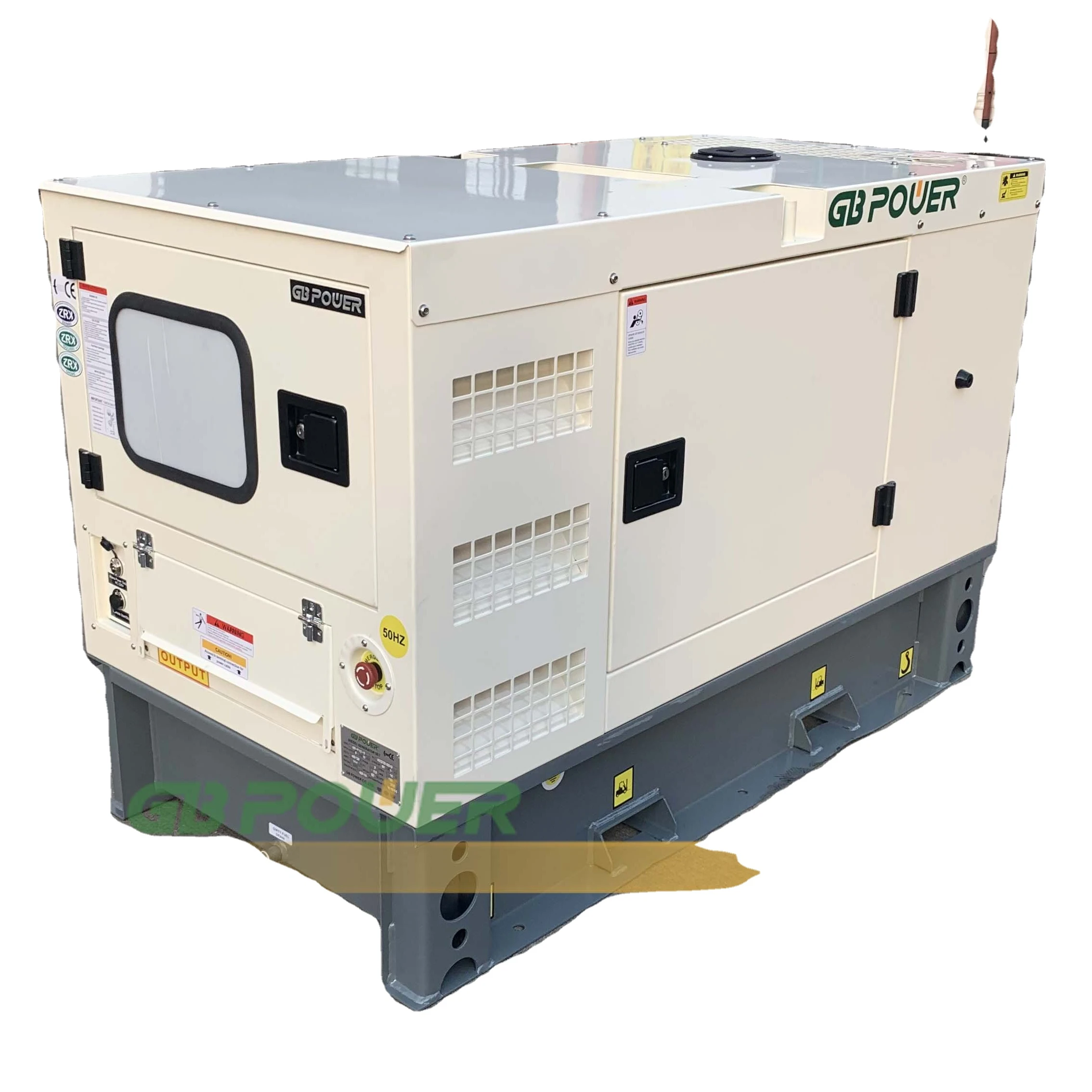 10KW Дизельный Портативный двигатель с воздушным охлаждением генераторной установки