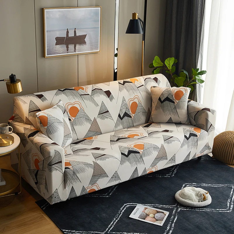 Cheap wholesale 3pc couch covers set in bag The cat catches cover sofa set  Sofa cover l shape