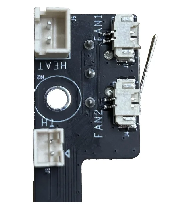 Original Hotend Adapter Plate E3V3-Nozzle PCBA Breakout Module Board Replacement Compatible with Ender 3 V3 SE 3D Printer