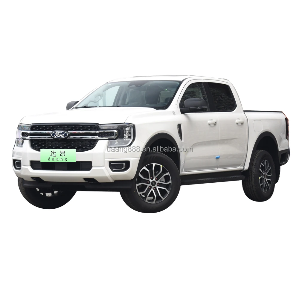 2024 luxury medium gasoline diesel off-road 4WD pickup truck JMC Fo-rd Ranger pickup 2.3T turbocharger 8AT 6MT with panoramic
