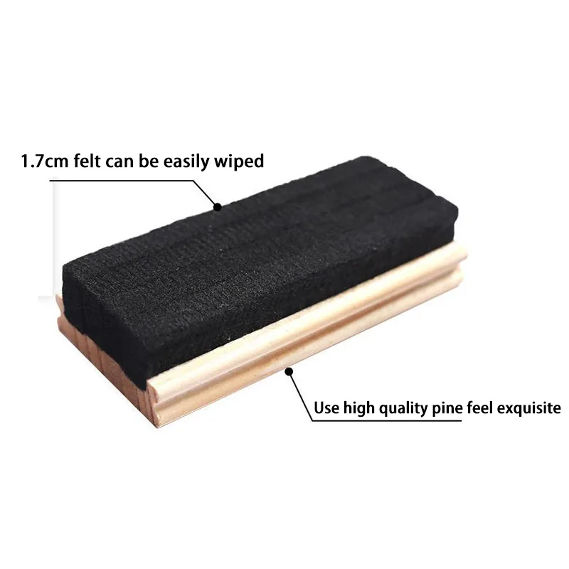 
New product magnetic eva drywipe cleaner wiper eraser small black white whiteboard eraser 