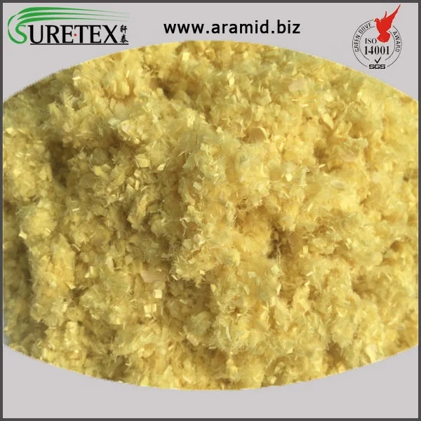 6mm Para Aramid Short Cut Fiber Chopped Strand for Making Various Reinforced Compounds